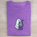 Funny Ghost Halloween Art Print T-Shirt