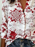 Women'S Casual Printed Shirt
