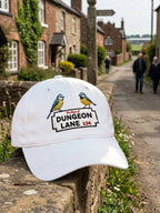 Retro Dungeon Lane Print Baseball Cap