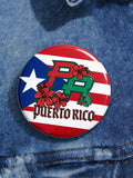 Unisex American Baseball Fan Brooch