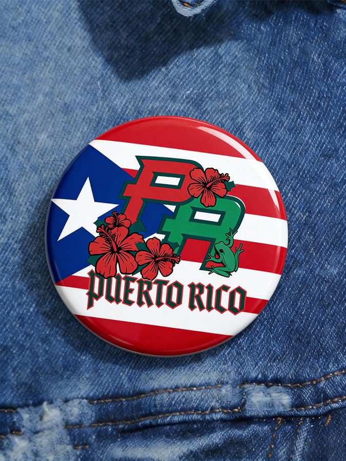 Unisex American Baseball Fan Brooch