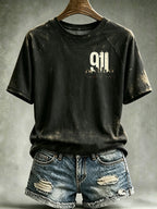 Women's 9/11 Memorial Graphic Top