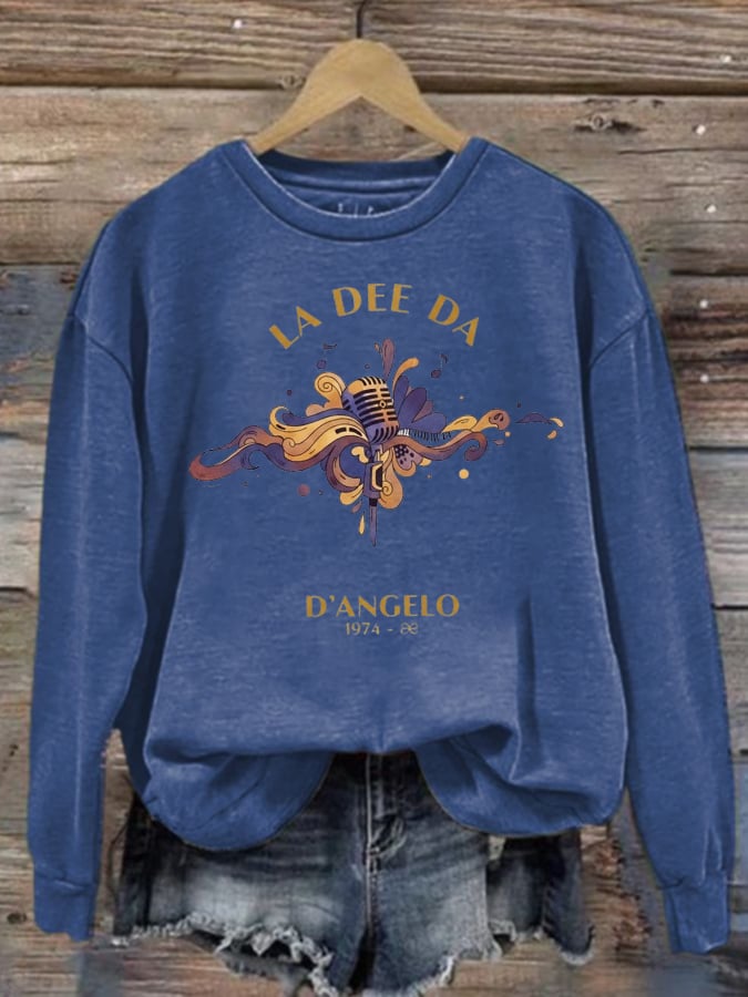 Women's Soulful Inspired Graphic Casual Sweatshirt