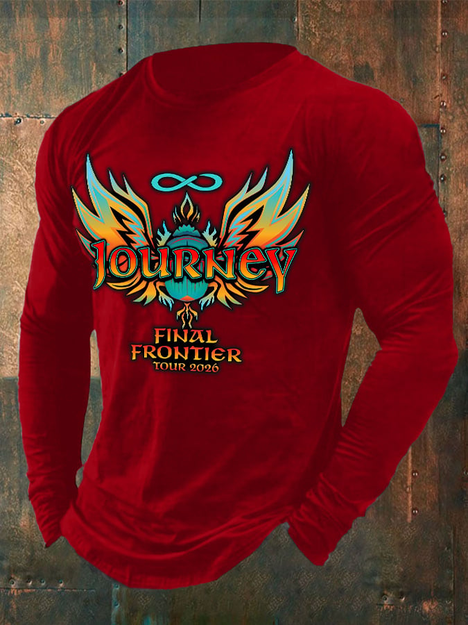 Men's Retro Final Frontier Tour 2026 Print T-Shirt
