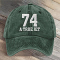 A True Jet 74 Football Art Printed Cap