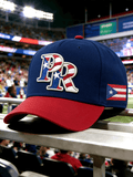 Puerto Rican Baseball Print Cap
