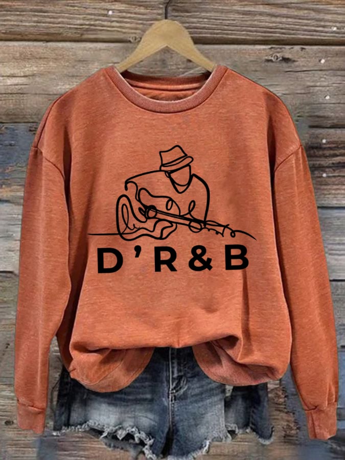 Women's Soulful Inspired Graphic Casual Sweatshirt