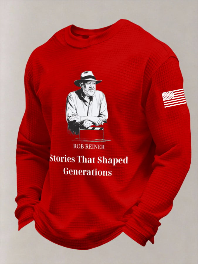Men's Stories That Shaped Generations Printed Casual Top