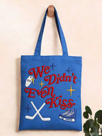 Hockey Romance Tote Bag