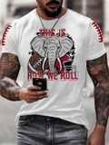 Men's Crew Neck Printed T-Shirt