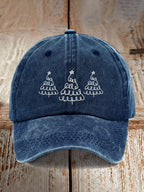 Unisex Fdt Christmas Tree Print Baseball Cap
