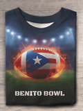 Puerto Rico Singer Benito Bowl Printed T-shirts