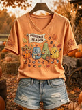 Women's Autumn Printed Casual Top