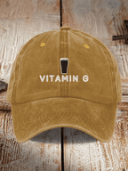 Vitamin G St. Patrick's Printed Baseball Cap