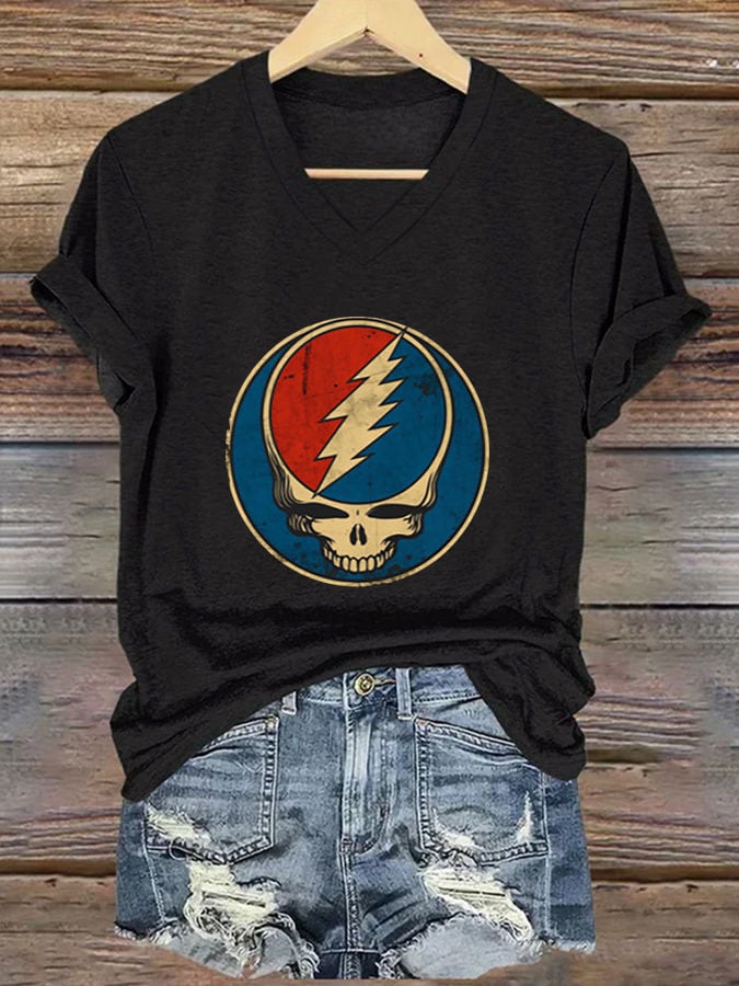 Women's Casual Printed Short-Sleeve T-Shirt