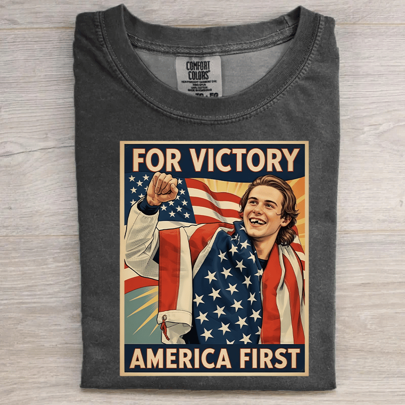 Unisex Washable Ice Hockey Print T-shirt