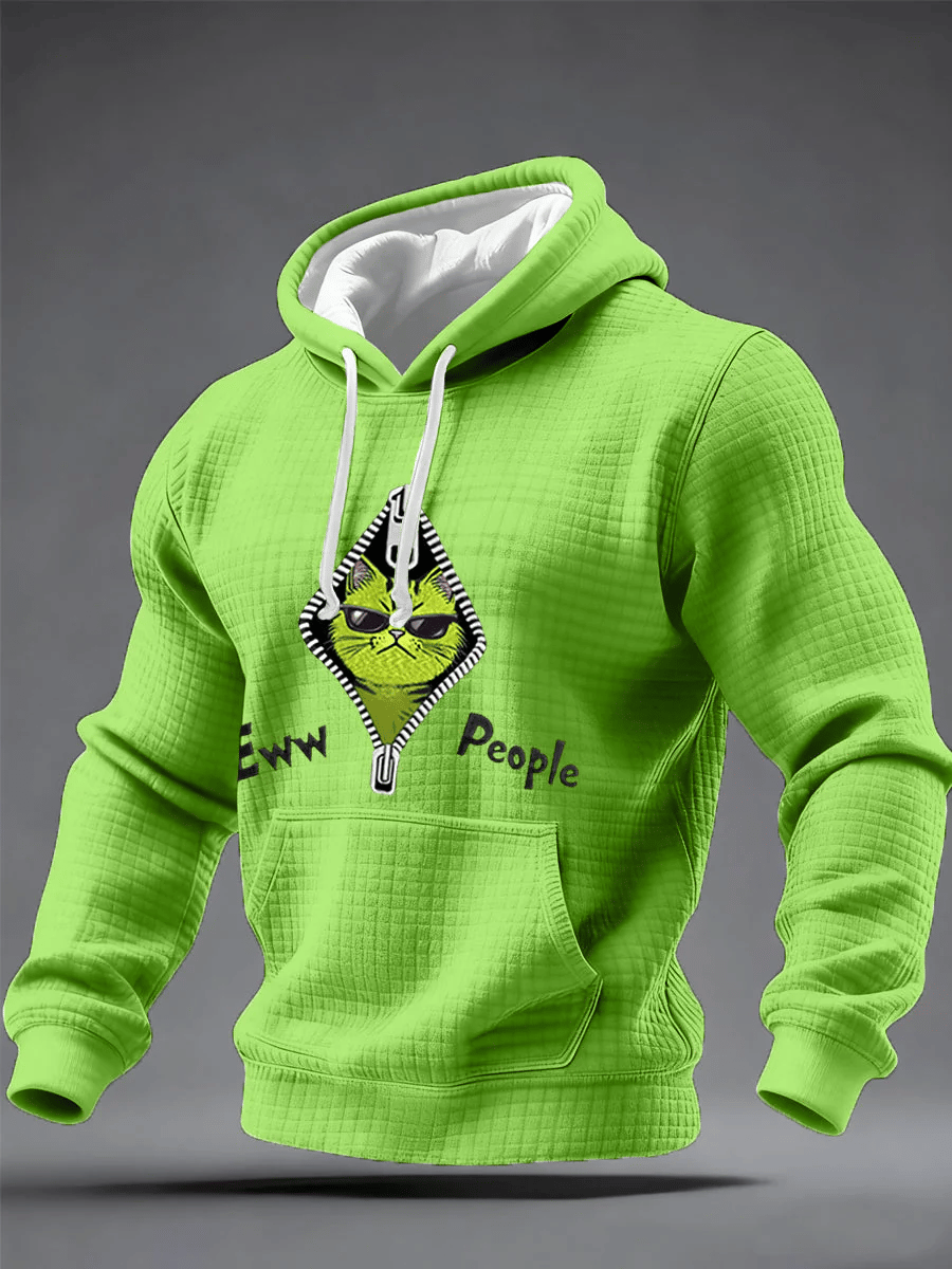Men's Christmas Printed Hoodie