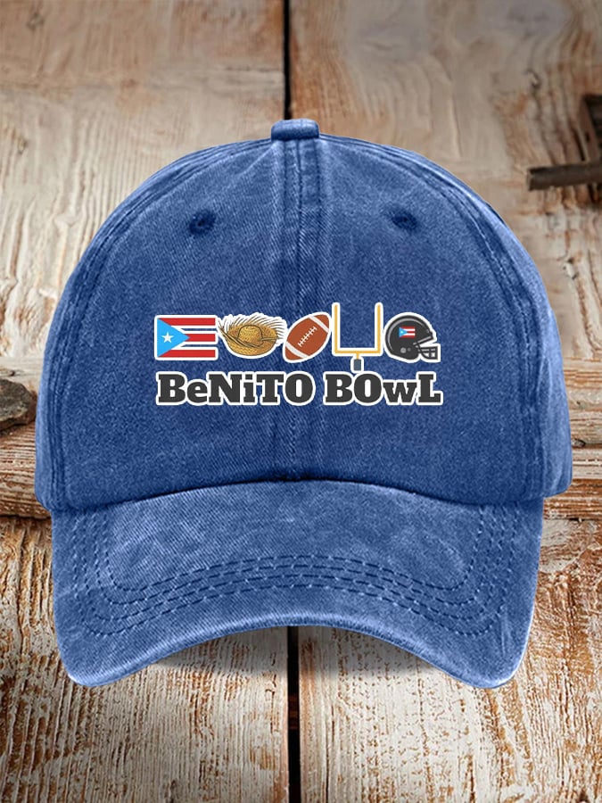 Puerto Rico  Logo Colorful Printed Baseball Cap