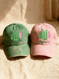 Unisex 'Changed For Good' Hat (Set Of Two In Green And Pink)