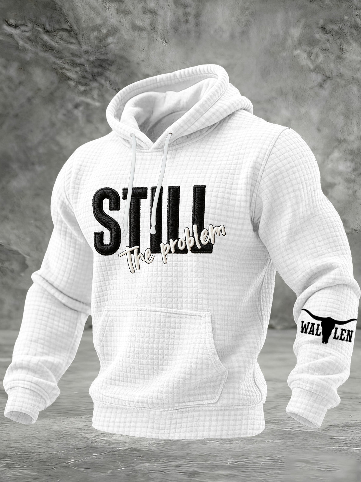 Men's Music Print Hoodie