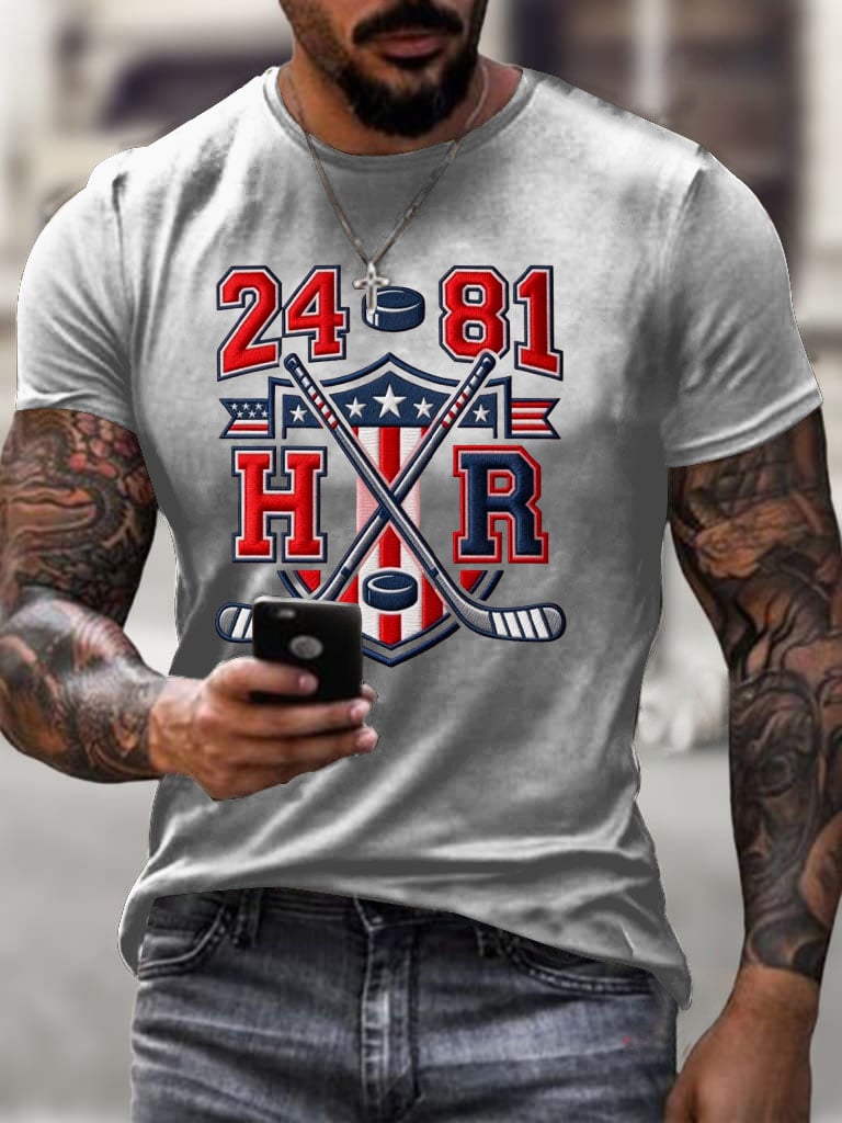 Men's Hockey Romance T-Shirt