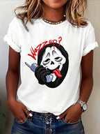 Women's Casual Print Short-Sleeve T-Shirt