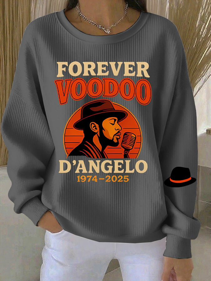 Music Lover Women's Printed Sweatshirt
