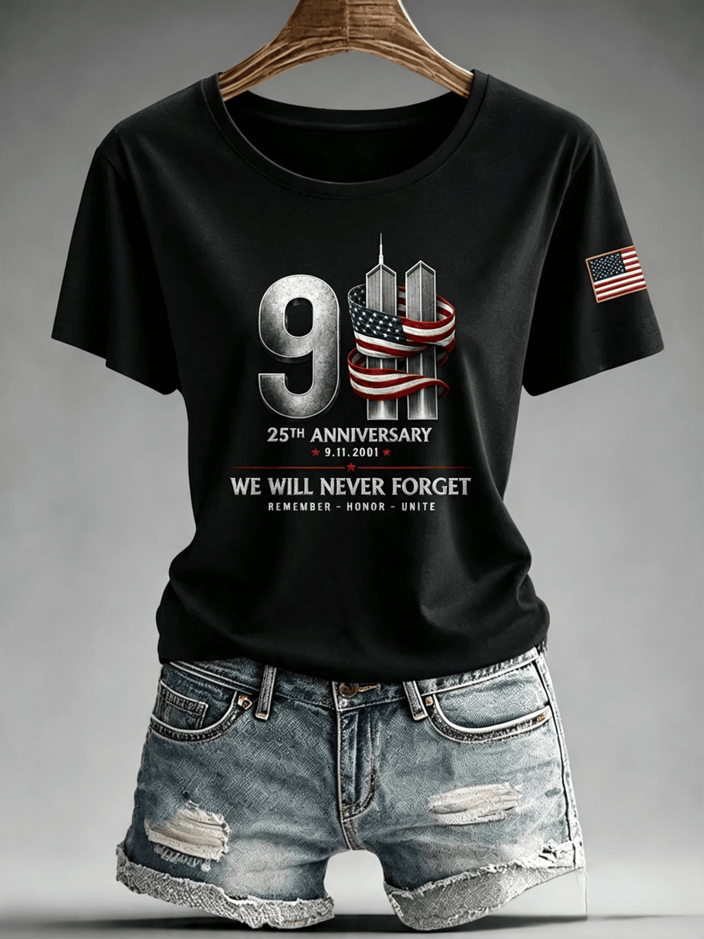 Women's 911 Memorial Graphic Top