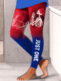 Football printed leggings