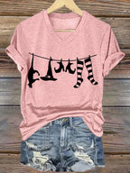 Women's Halloween Printed Casual T-Shirts