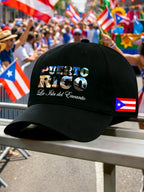 Unisex Puerto Rico Print Casual Hat