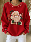 Women's Christmas Print Sweatshirt