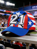 Unisex Baseball Print Hat
