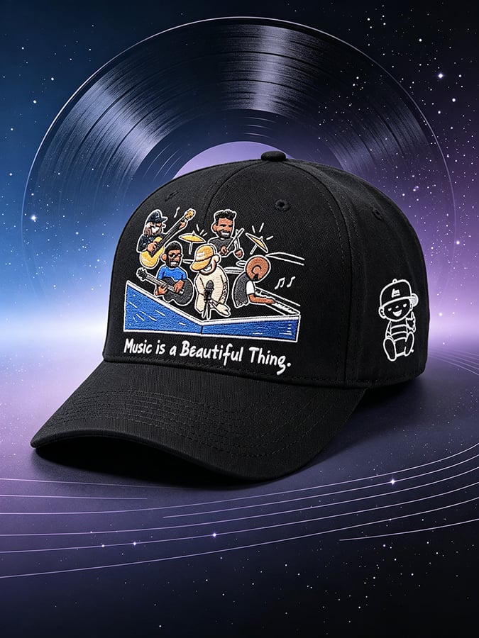 No Matter Where Life Takes Me Find Me With A Smile  Print Hat