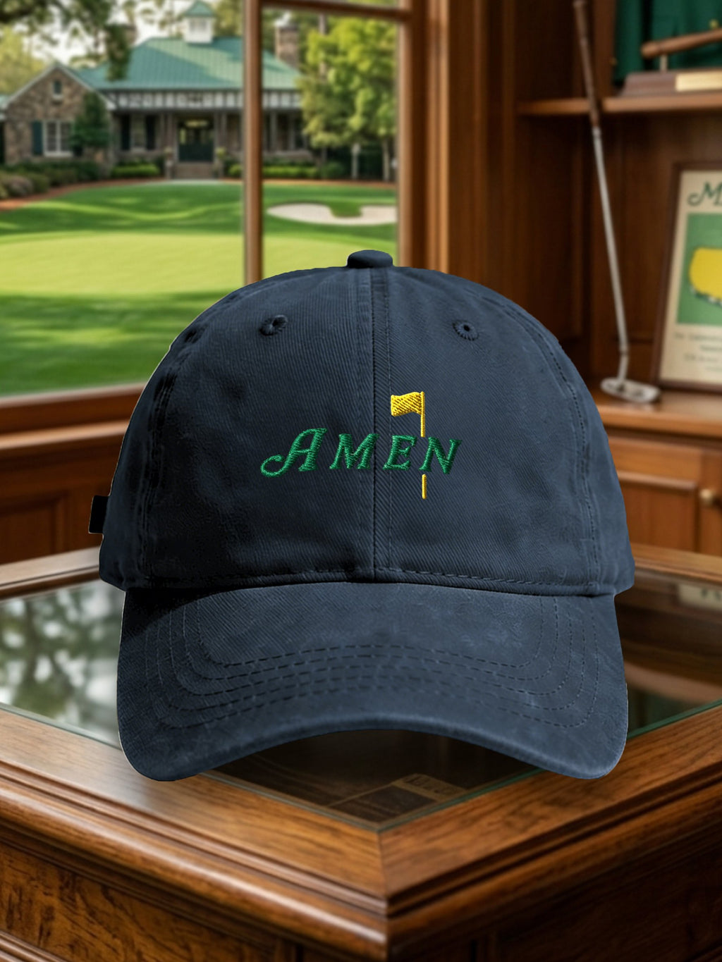 Golf Cap - Vintage Style Sport Hat for Golf Fans