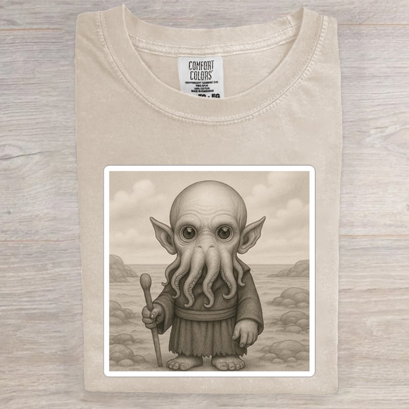 Mind Reaver Cthulhu Hawkins Indiana National Park Upside Down Art Print T-Shirt