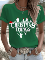 Christmas Things Printed T-shirts