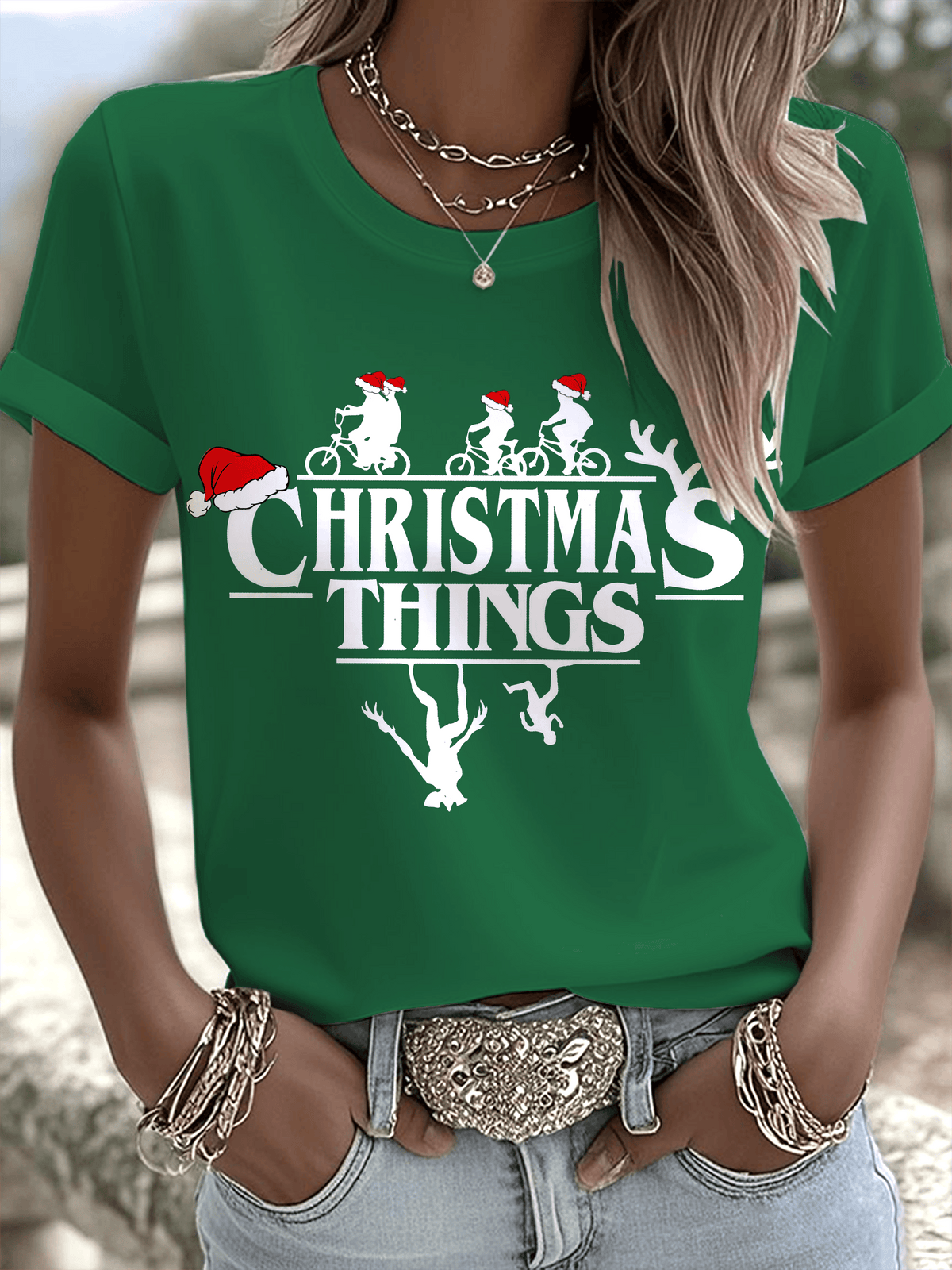 Christmas Things Printed T-shirts