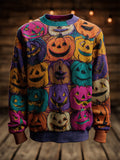 Couple Retro Casual Party Halloween Sweater