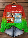 Merry Christmas Printed Sweatshirt
