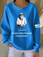 Women's Stories That Shaped Generations Printed Sweatshirt