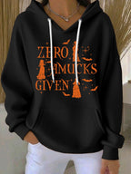 Women's Halloween Print Casual Hoodie