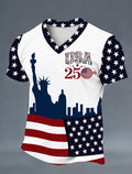 Men's USA 250th Printed T-shirts