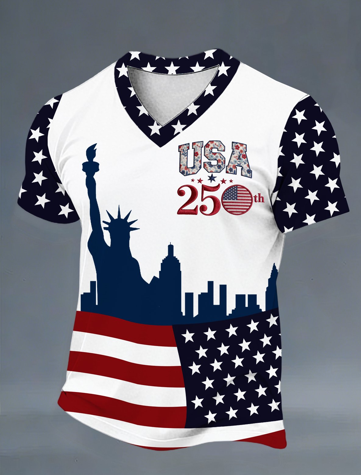 Men's USA 250th Printed T-shirts