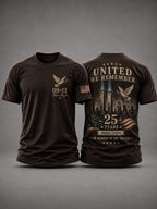 911 Memorial Casual Print T-Shirt