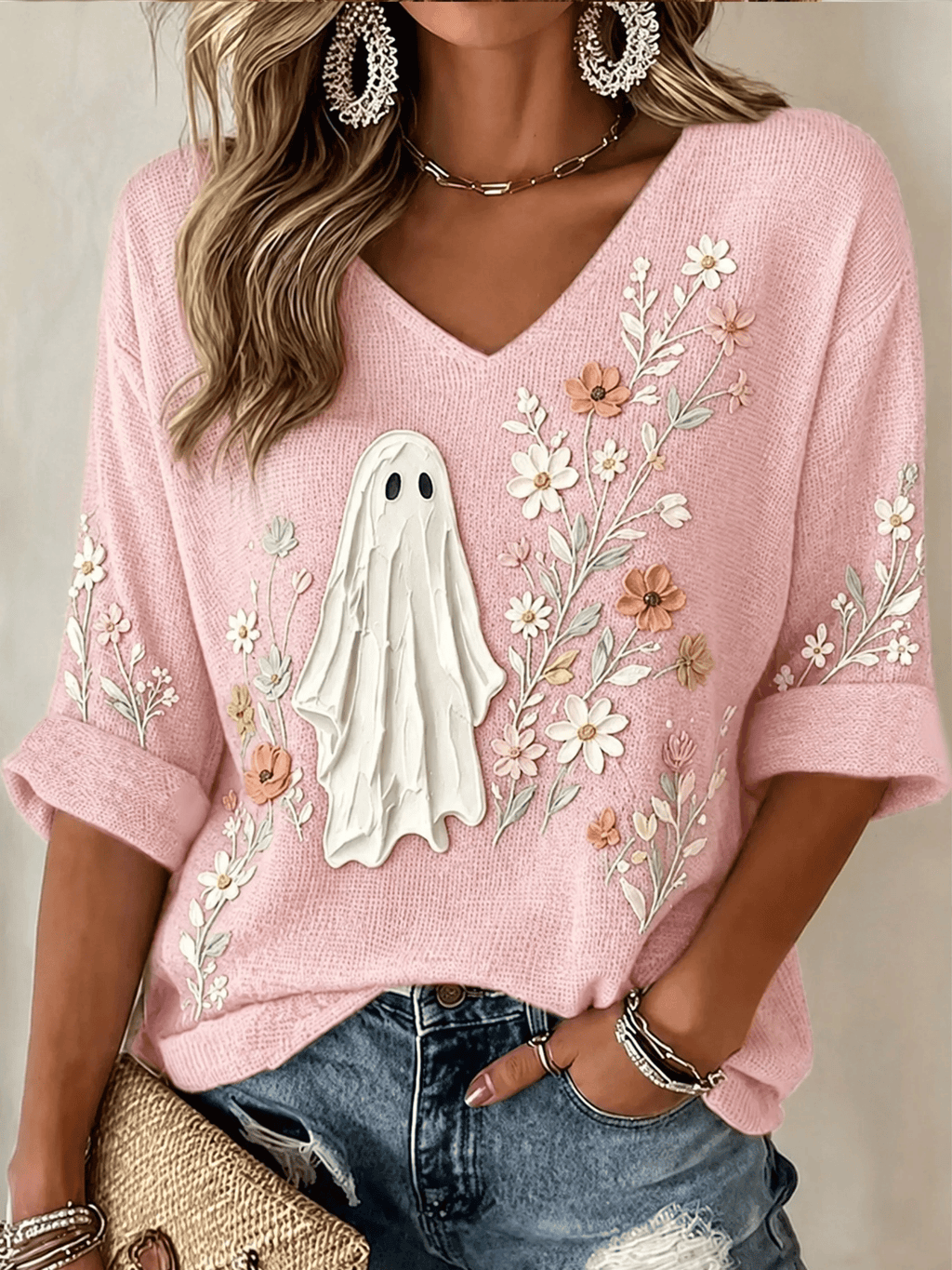Women'S Casual Printed Top