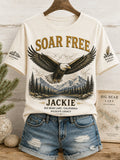 Women's Soar Free Jackie Print Tee