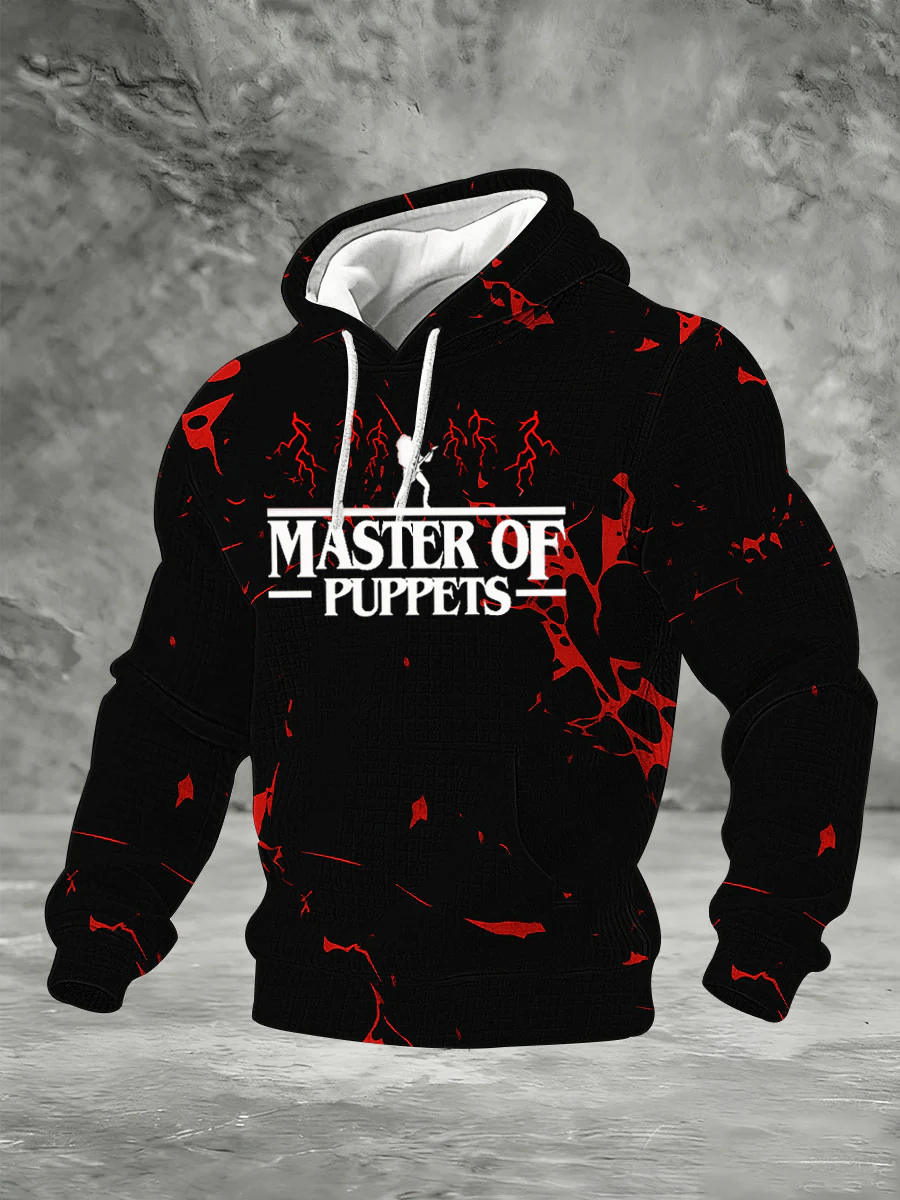 Men's Master Of Puppets Print Hoodie