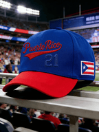 Unisex Puerto Rico Baseball-Print Hat