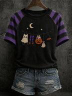 Women's Halloween Print T-Shirt